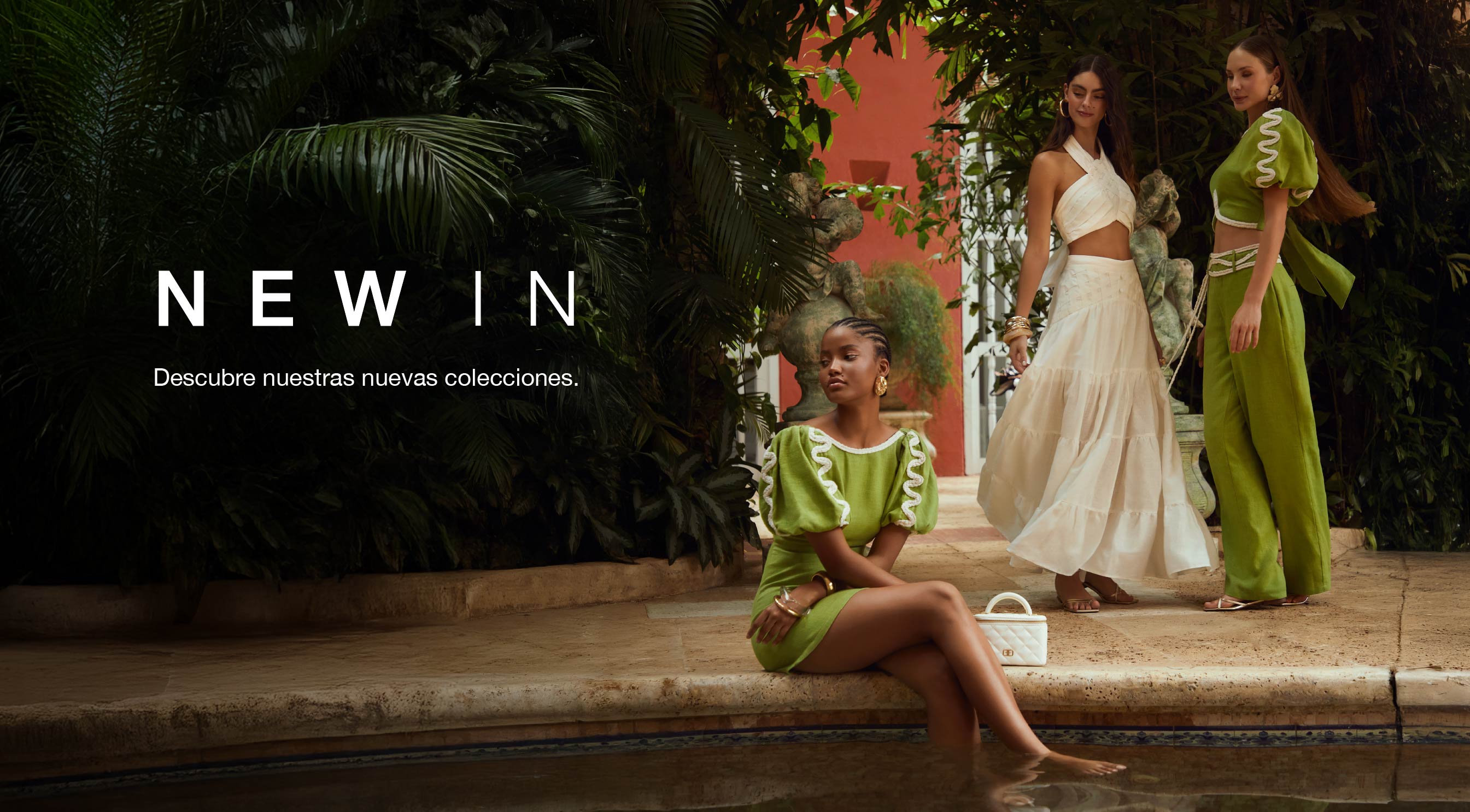 Descubre la nueva colección de verano Studio F México: vestidos largos, bikinis y ropa ligera para lucir fresca, femenina y con estilo esta temporada 2025.	