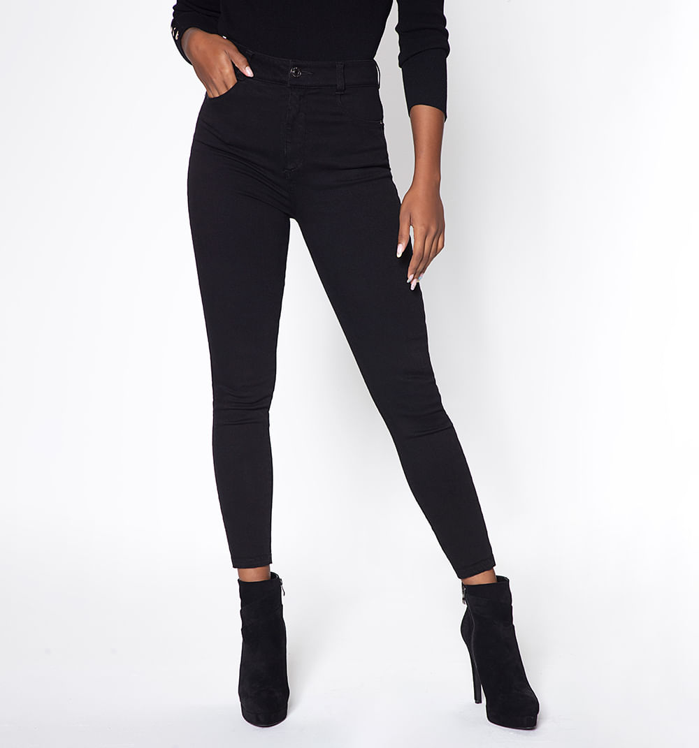 Jean Ultra Slim Lupita Tiro Super Alto N