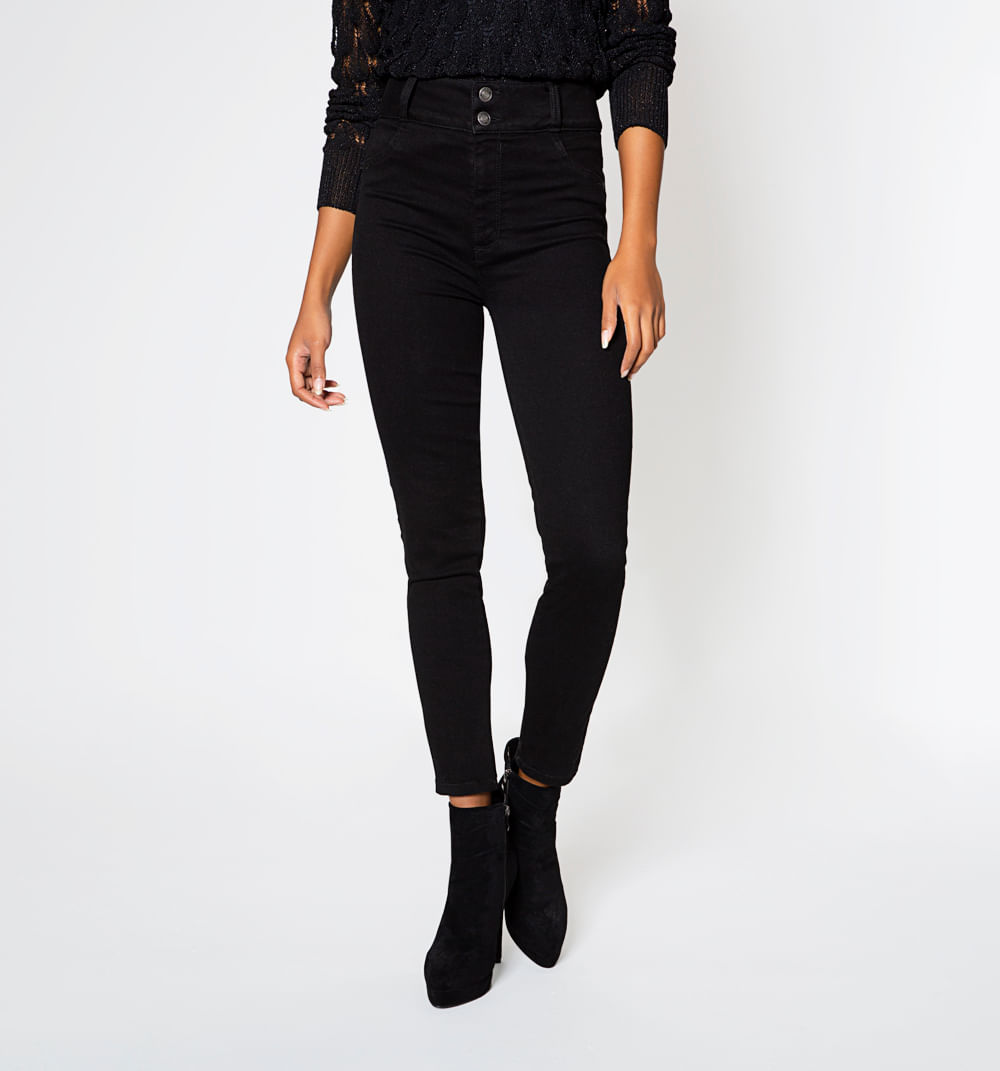 Jean Skinny Levanta Cola,Tiro Alto, Pret