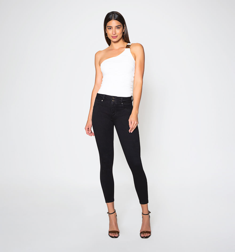 Jean Ultra Slim, Tiro Medio, Crawford Li