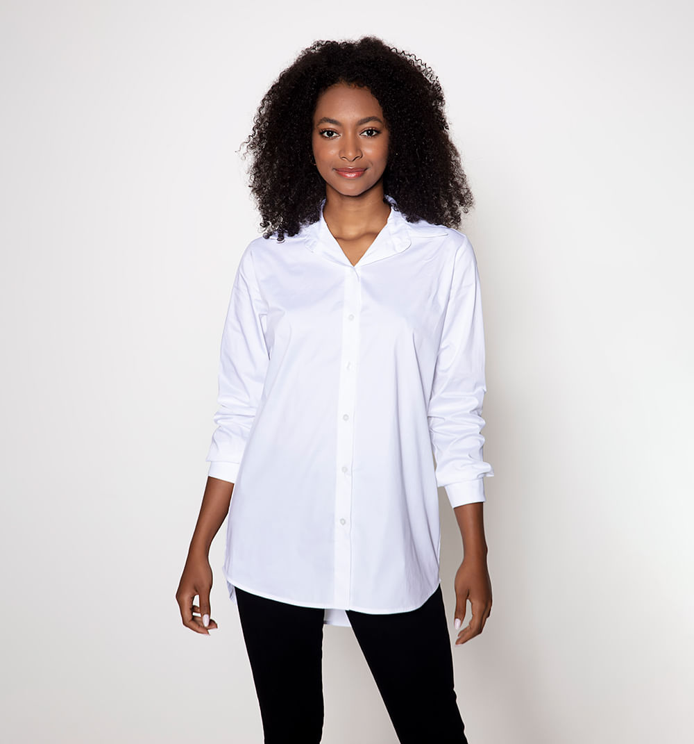 Bluson Manga Larga Estampado En La Espal