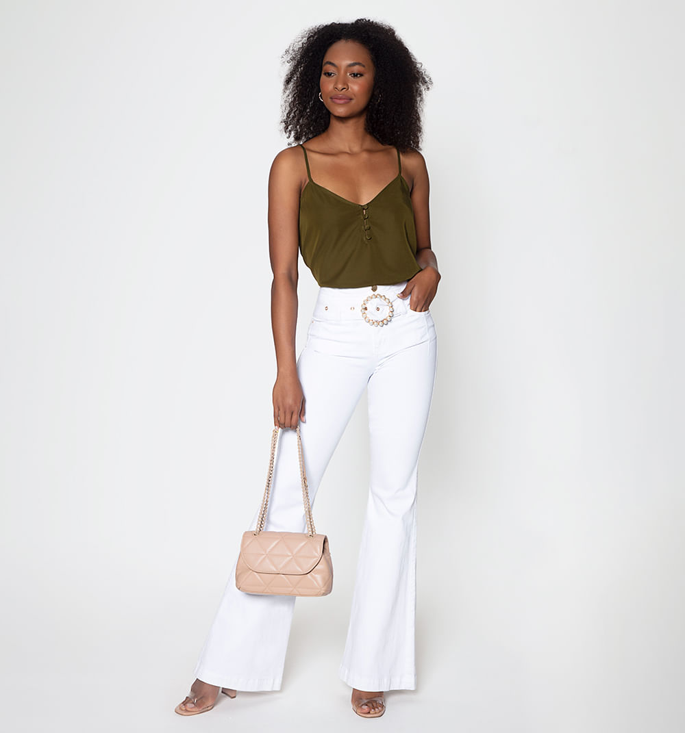 Jean Campana  Tiro Alto Con Cinturón