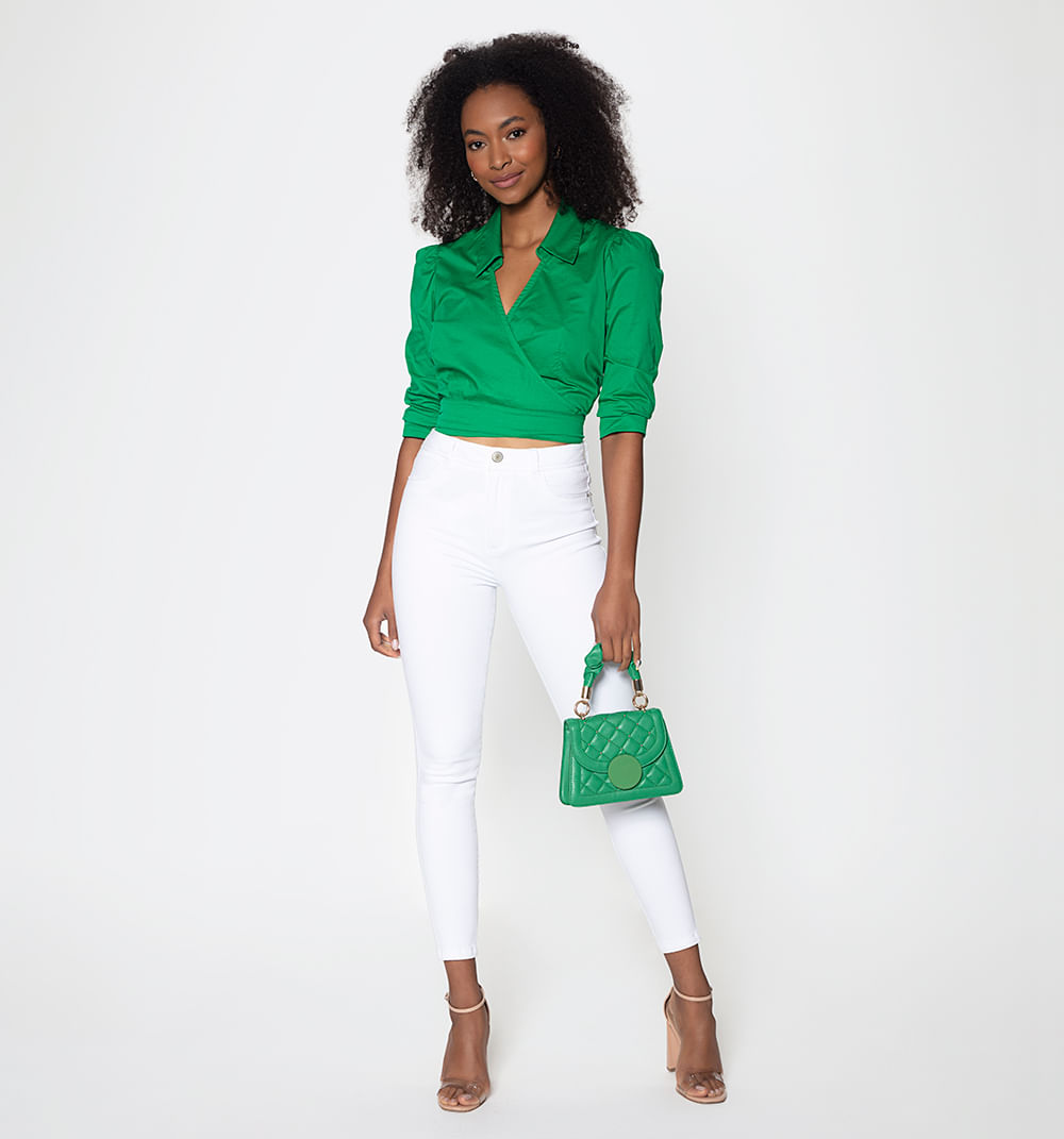 Jeggings Tiro Alto, Cinco Bolsillos, Tay