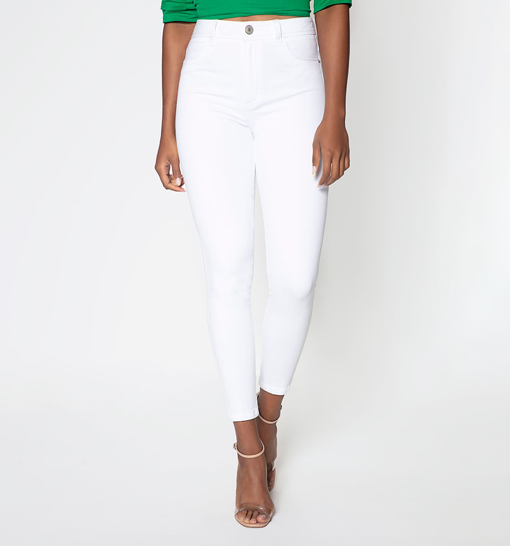 Jeggings Tiro Alto, Cinco Bolsillos, Tay