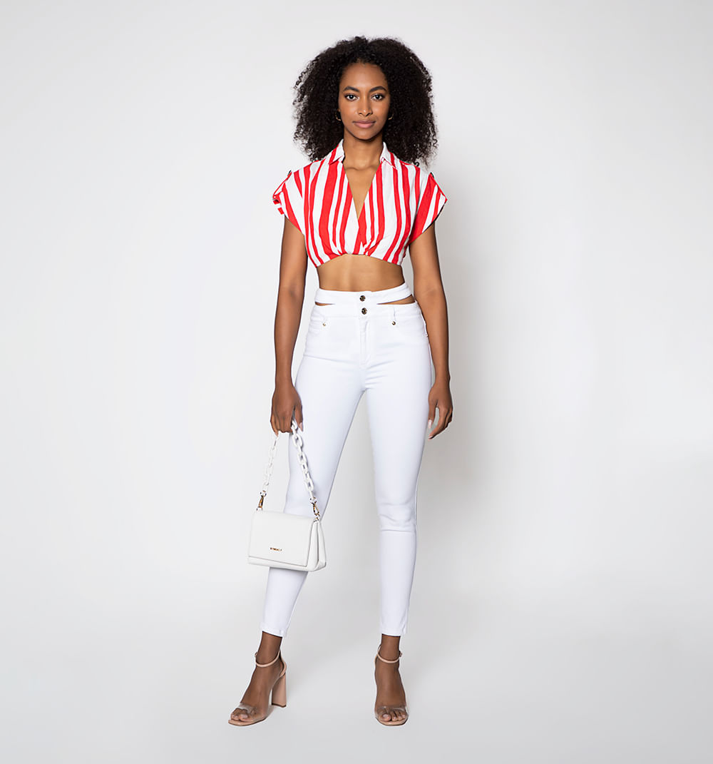 Jean Ultraslim ,2 Botones  Pretina Con C