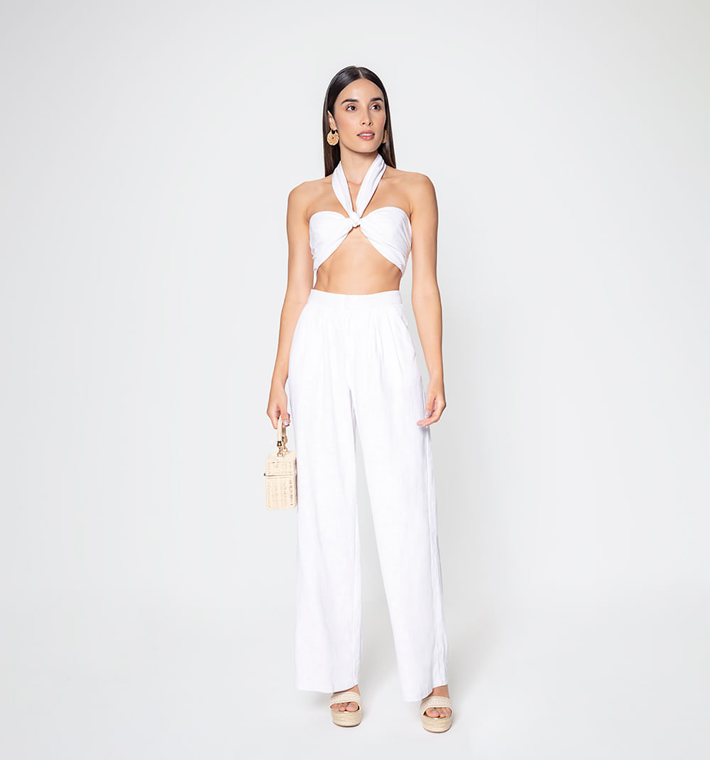 Conjunto Bra Top Espalda Resortada Panta