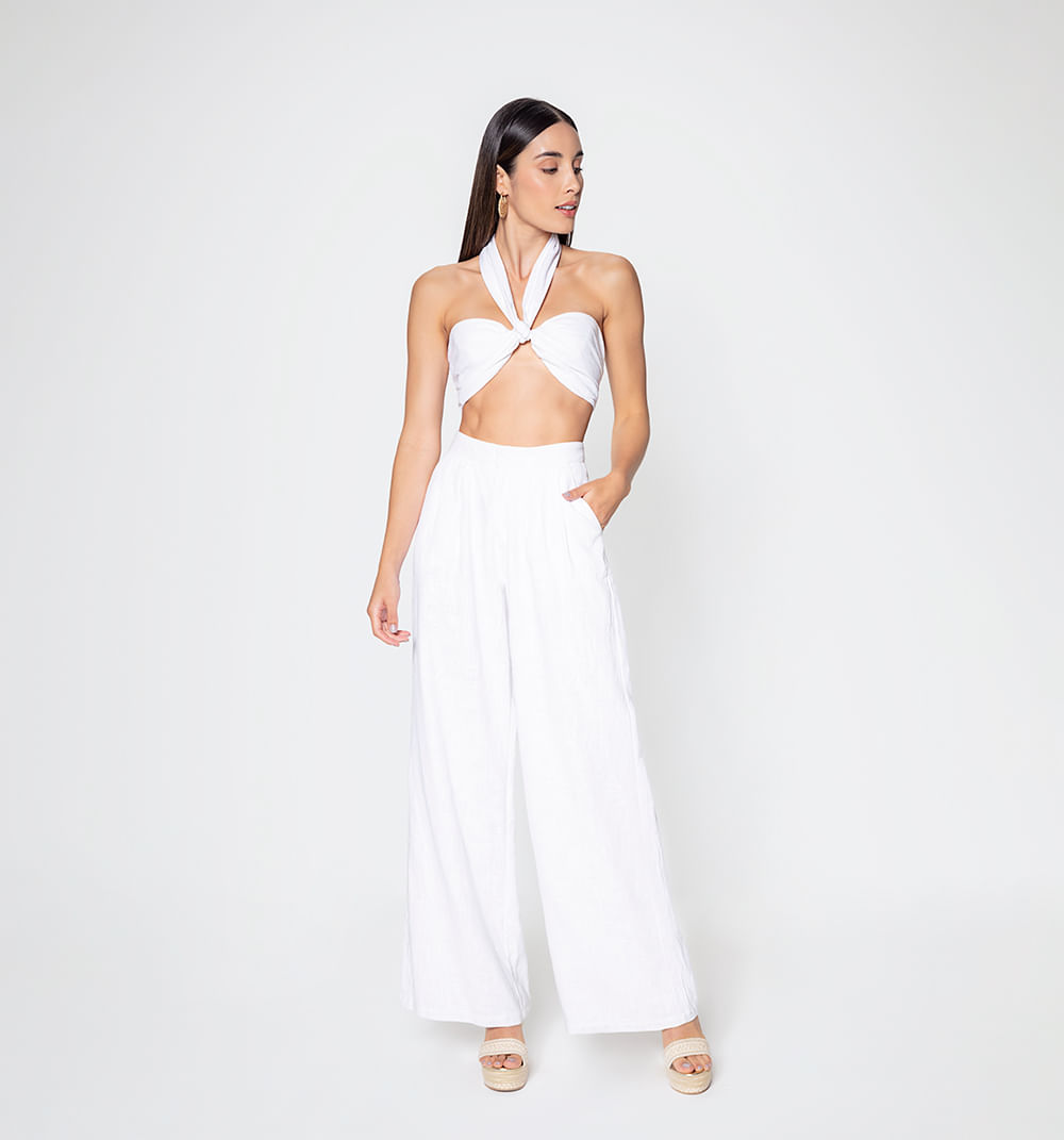 Conjunto Bra Top Espalda Resortada Panta