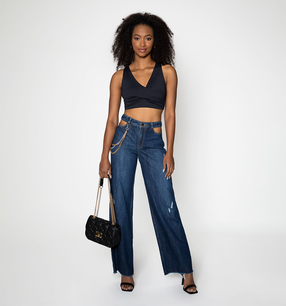 Jean Palazzo Tiro Alto Con Ventanas Y Ca