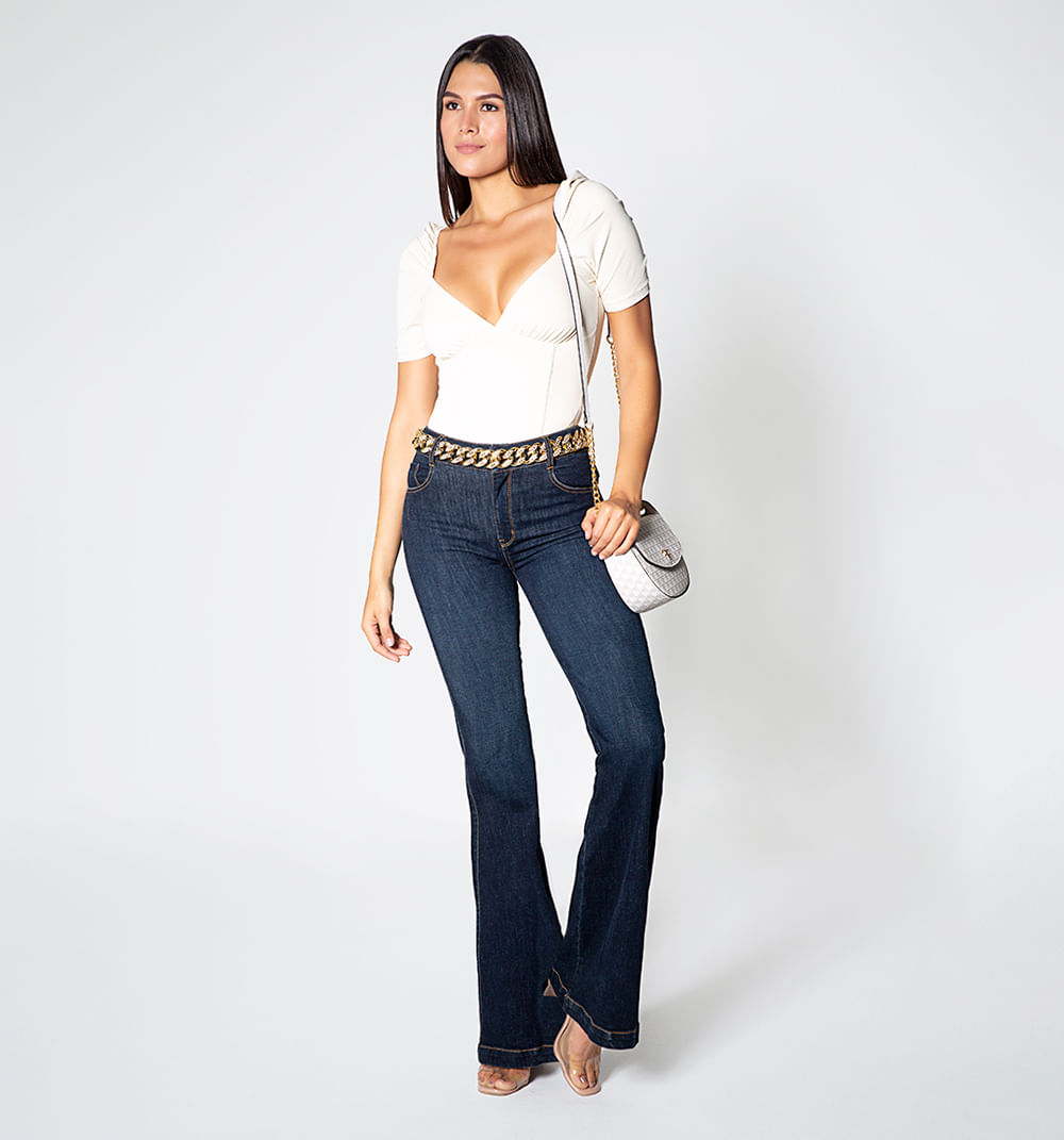 Jeans Campana De Tiro Alto Celeste: Jeans Acampanados para Mujer –  Pantalones De Mezclilla CDMX Expertos