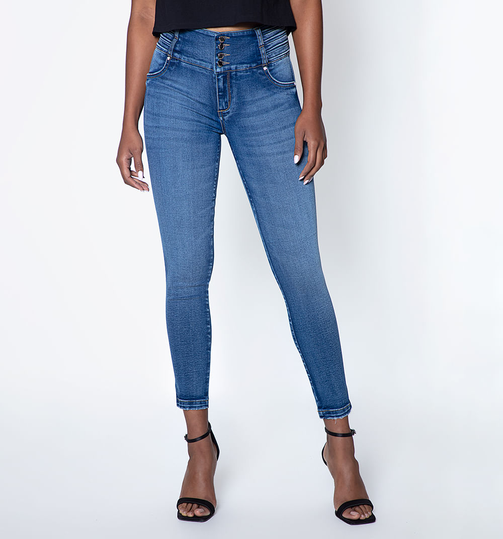 Jean Ultraslim  Pret.Ancha Cortes Y Alfo