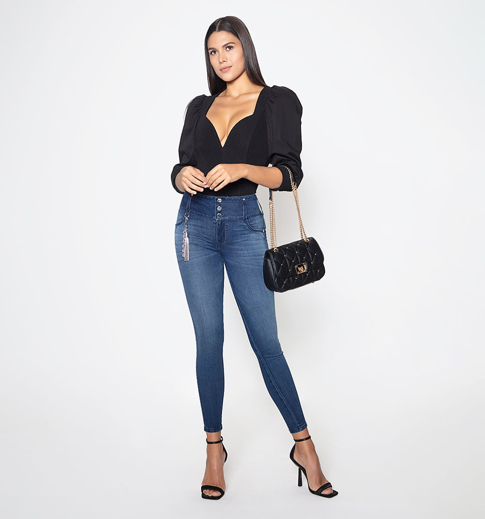 Jean Ultraslim, Cinco Bolsillos, Pretina