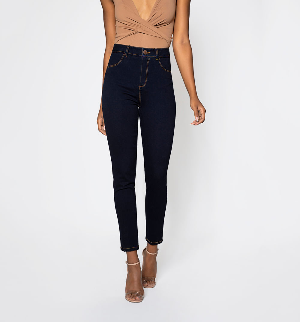 Jeggings Tiro Alto, Cinco Bolsillos, Tay