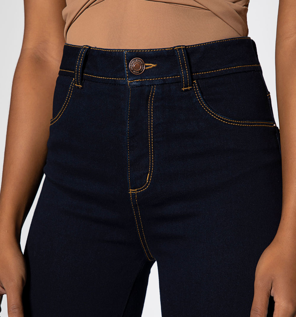 Jeggings Tiro Alto, Cinco Bolsillos, Tay