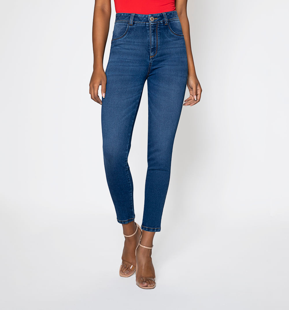 Jeggins Tiro Alto, Cinco Bolsillos, Tayl
