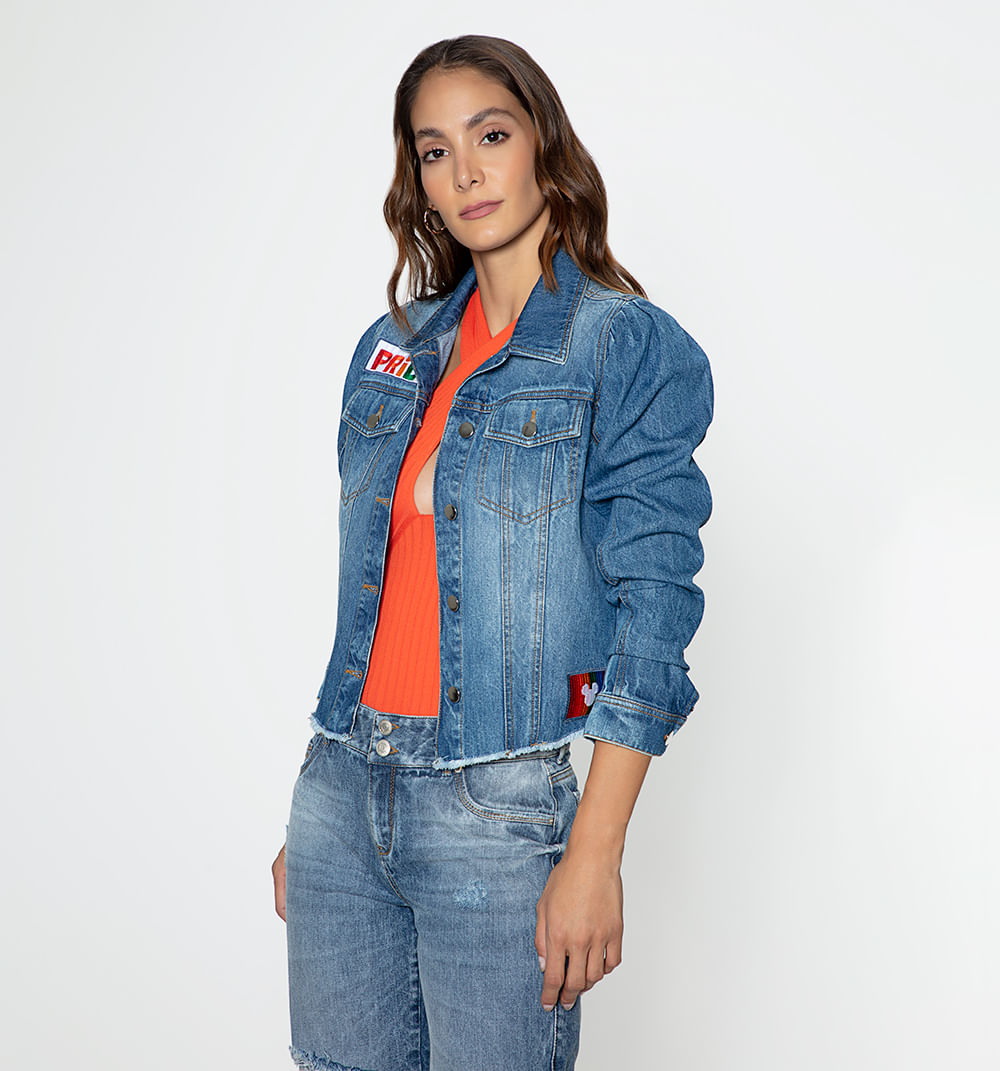 chamarra denim  Shopee México