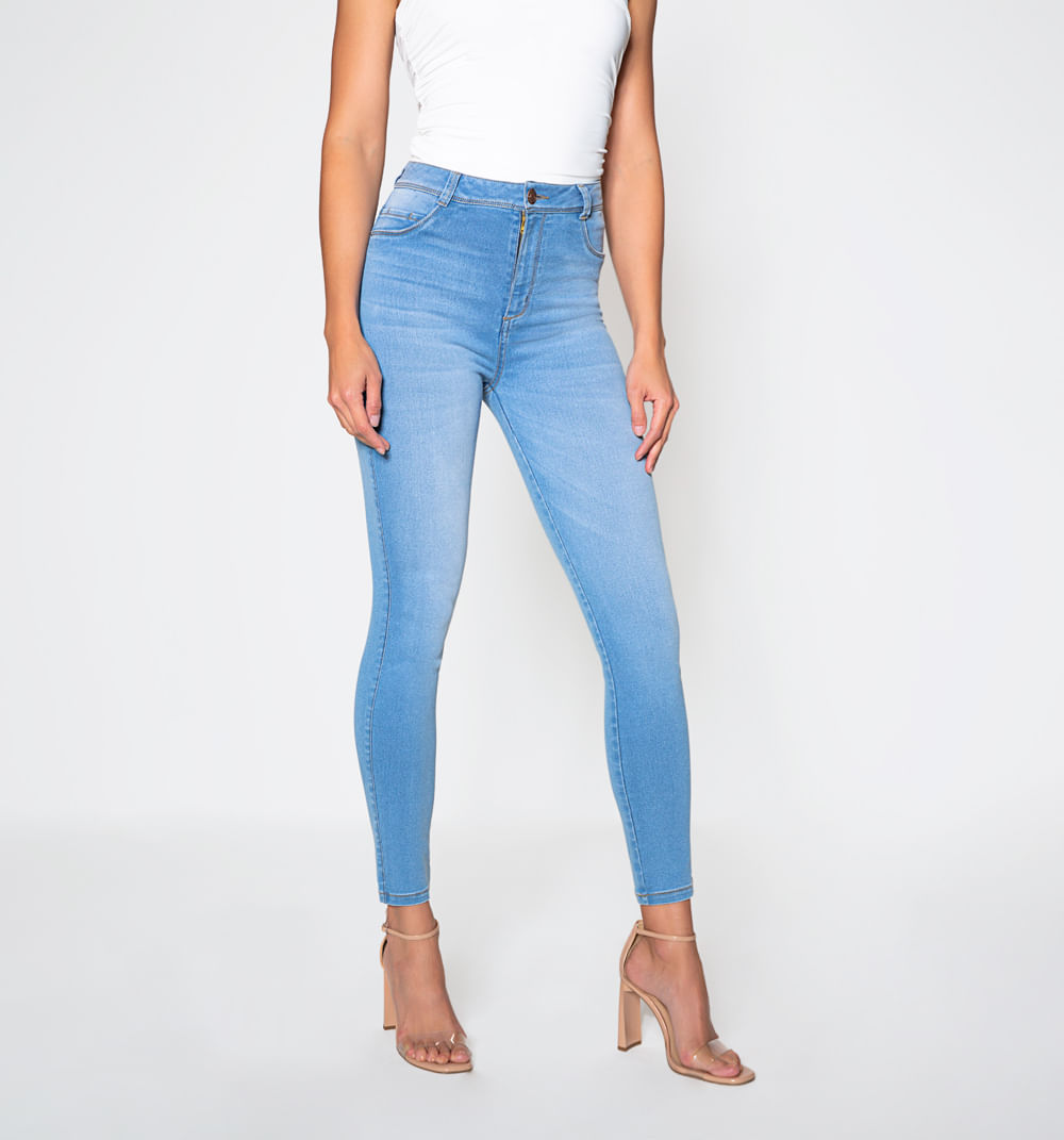 Jean Ultra Slim Lupita Tiro Super Alto T