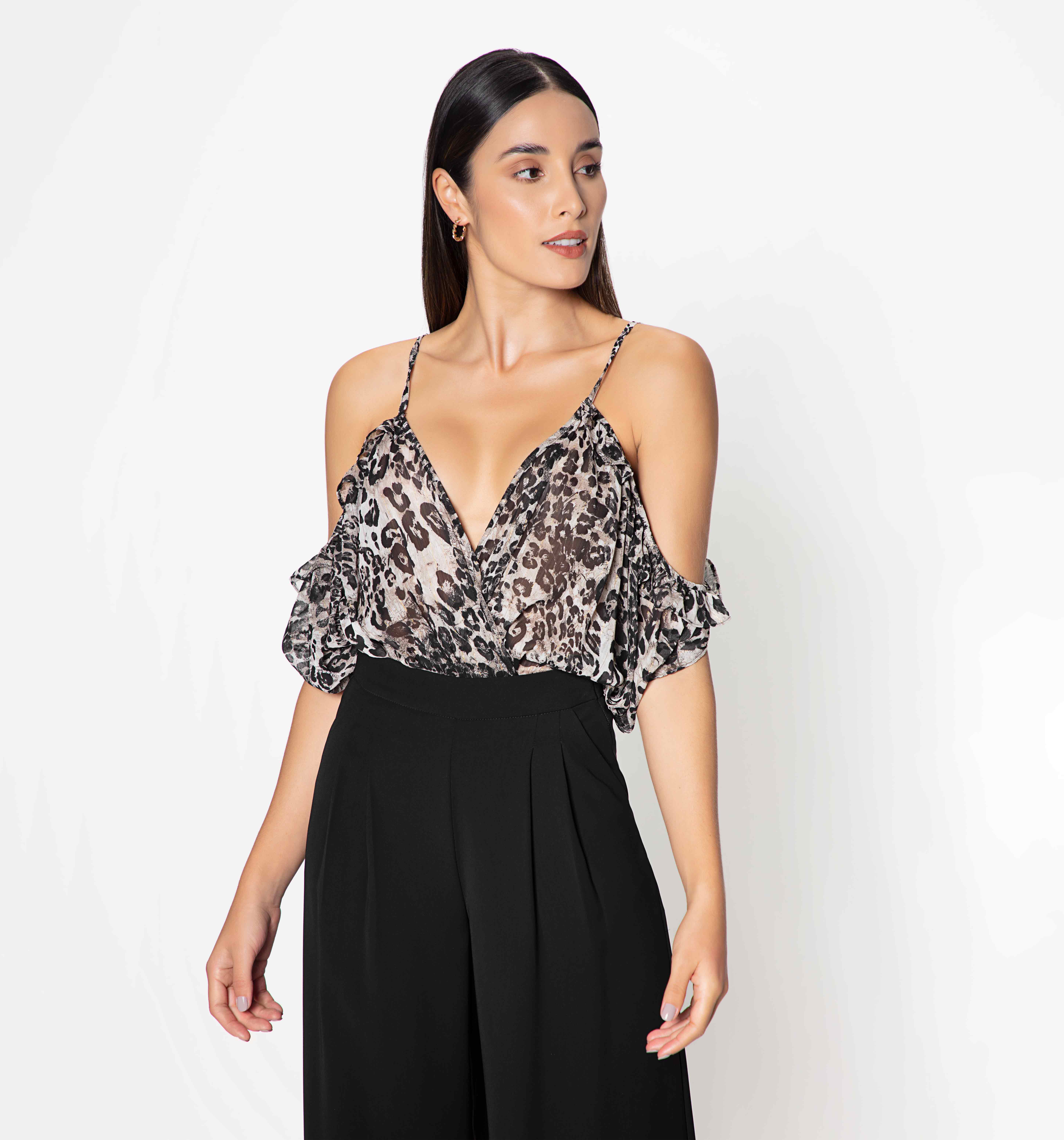 Body Estampado Con Boleros