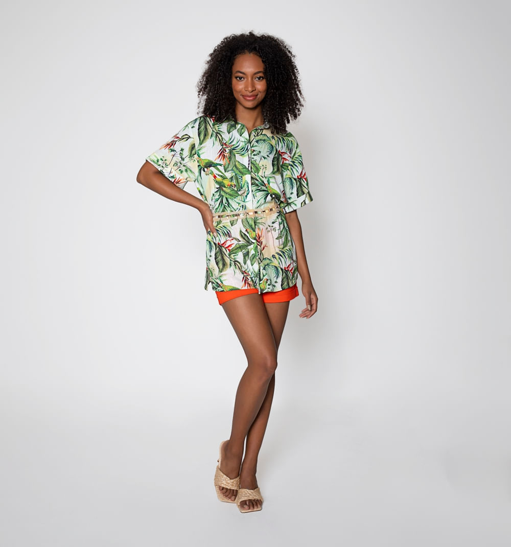 Bluson Camisero Manga Corta