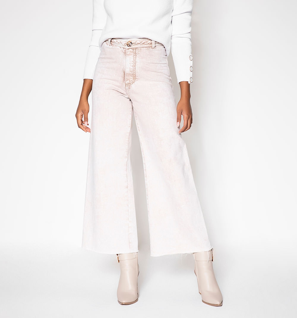 Jean Campana Tiro Alto Sin Bolsillos Del