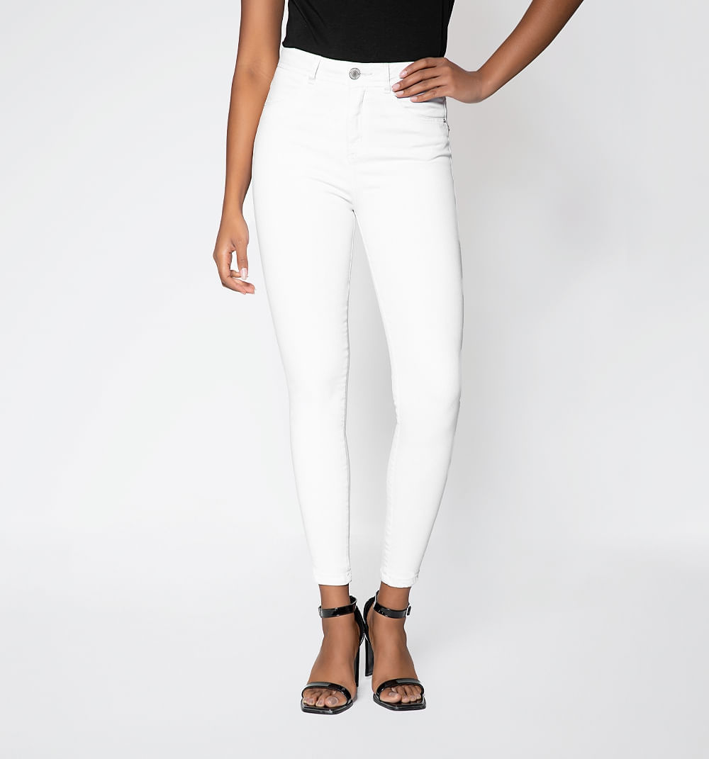 Jeggings Tiro Alto, Cinco Bolsillos, Tay
