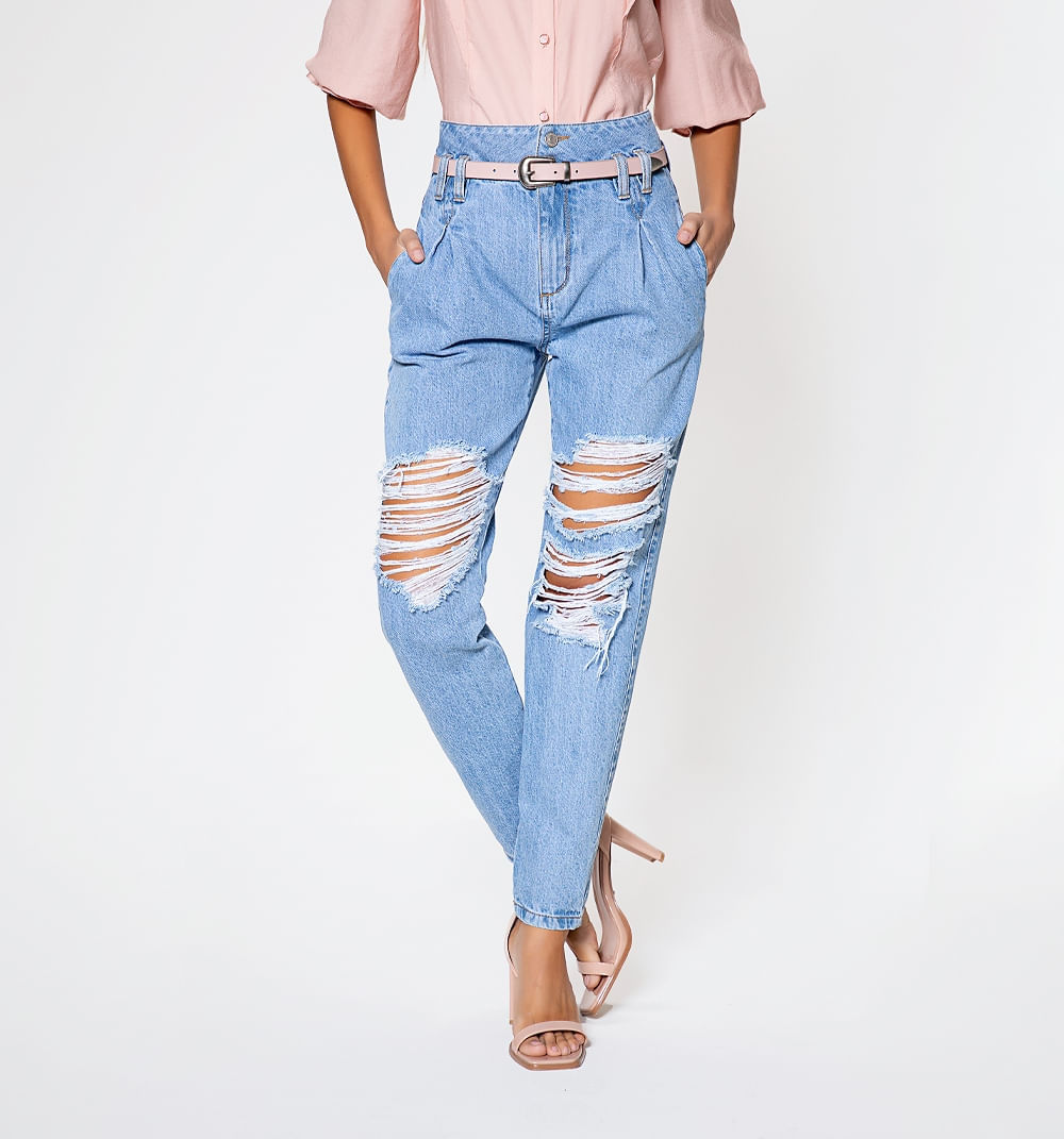 Jean Slouchy, Tiro Alto, Con Prense Y Ro