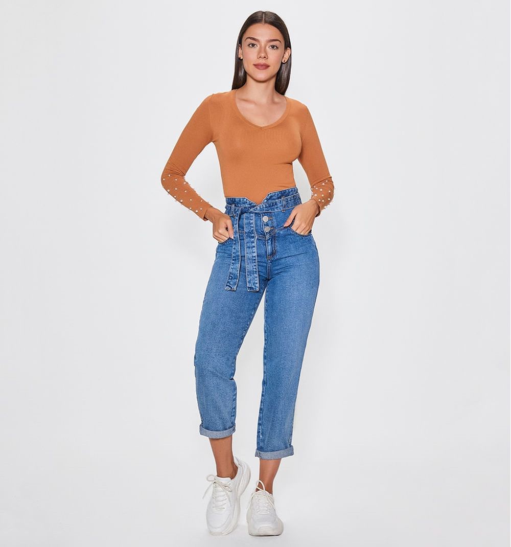 Studio F México  Jeans mom para mujer - Studio F México