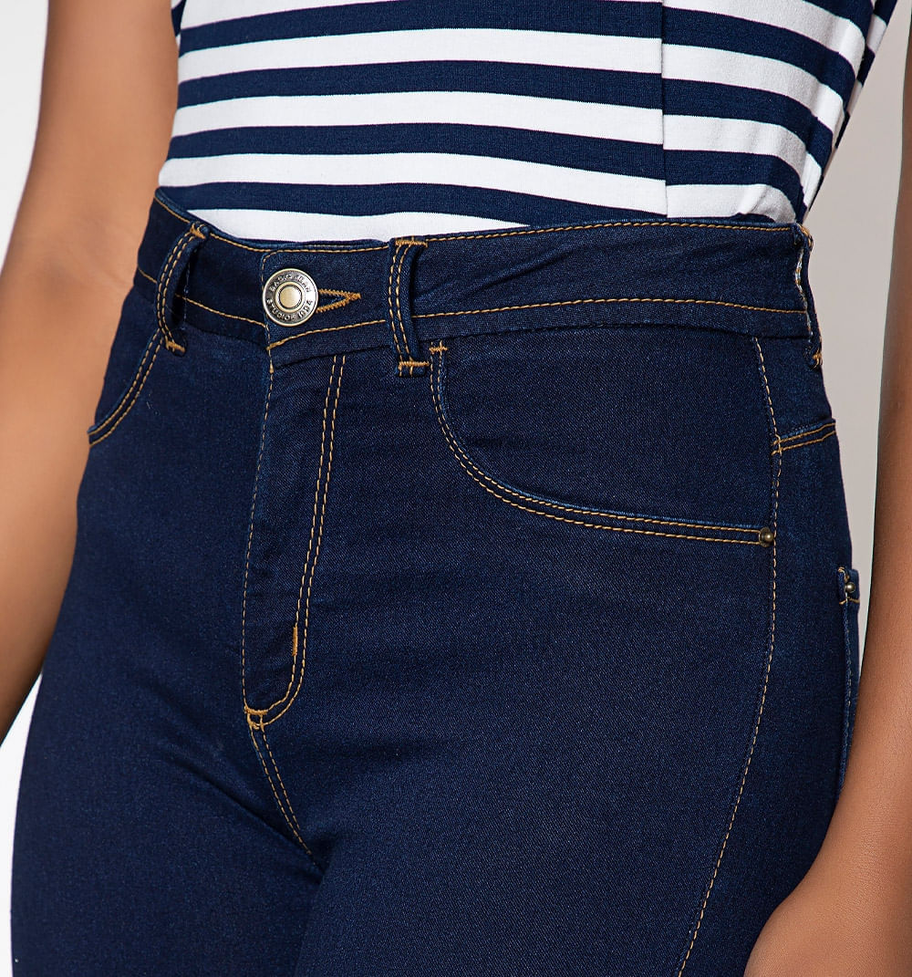 Jeggings Tiro Alto, Cinco Bolsillos, Tay