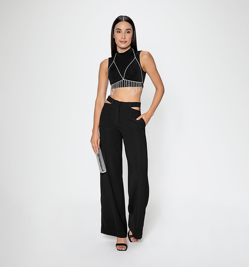 Blusa Sisa Con Accesorio