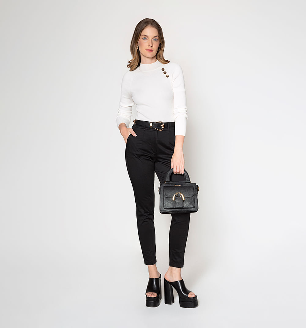 Pantalon Chino Con Correa