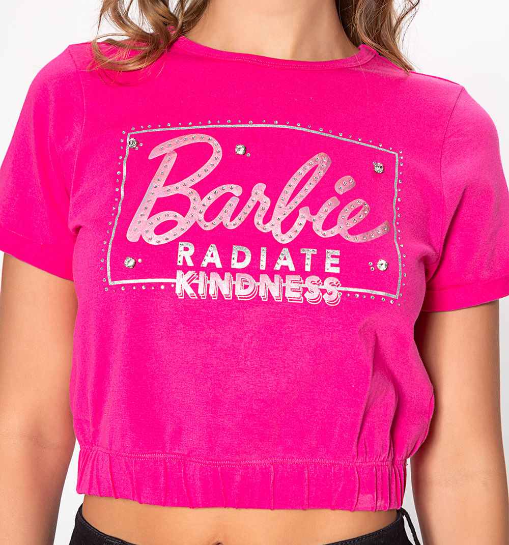 Camiseta Corta Con Elastico (Barbie)
