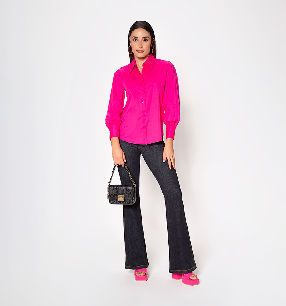 Blusa Camisera   Manga Larga Uniformes