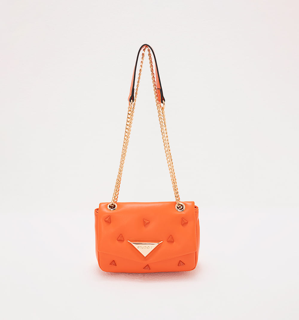 Bolso Manos Libres Puff Con Taches