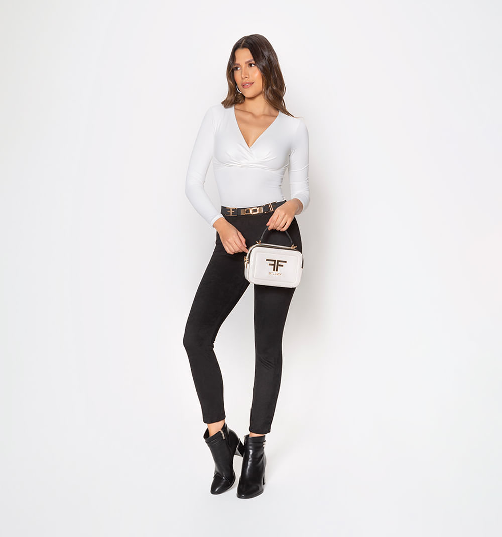 Leggins Pitillo Con Correa