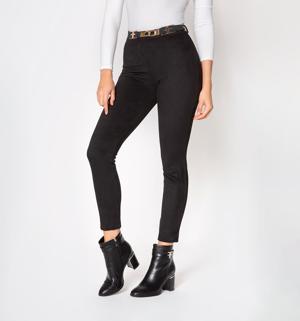 Leggins Pitillo Con Correa