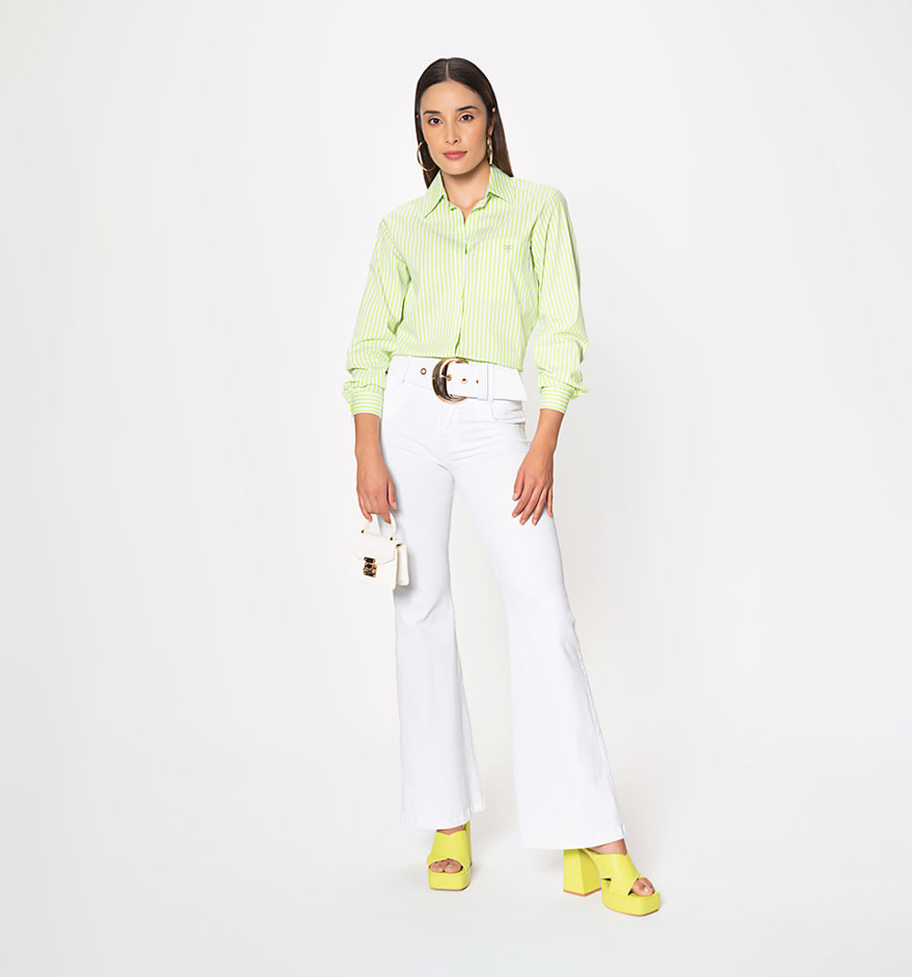 Jean Campana Tiro Alto Talle Alto Con Ci