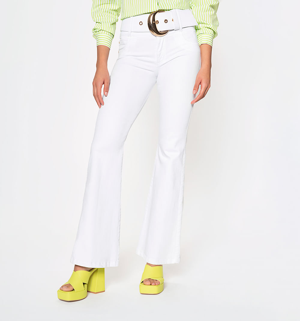 Jean Campana Tiro Alto Talle Alto Con Ci