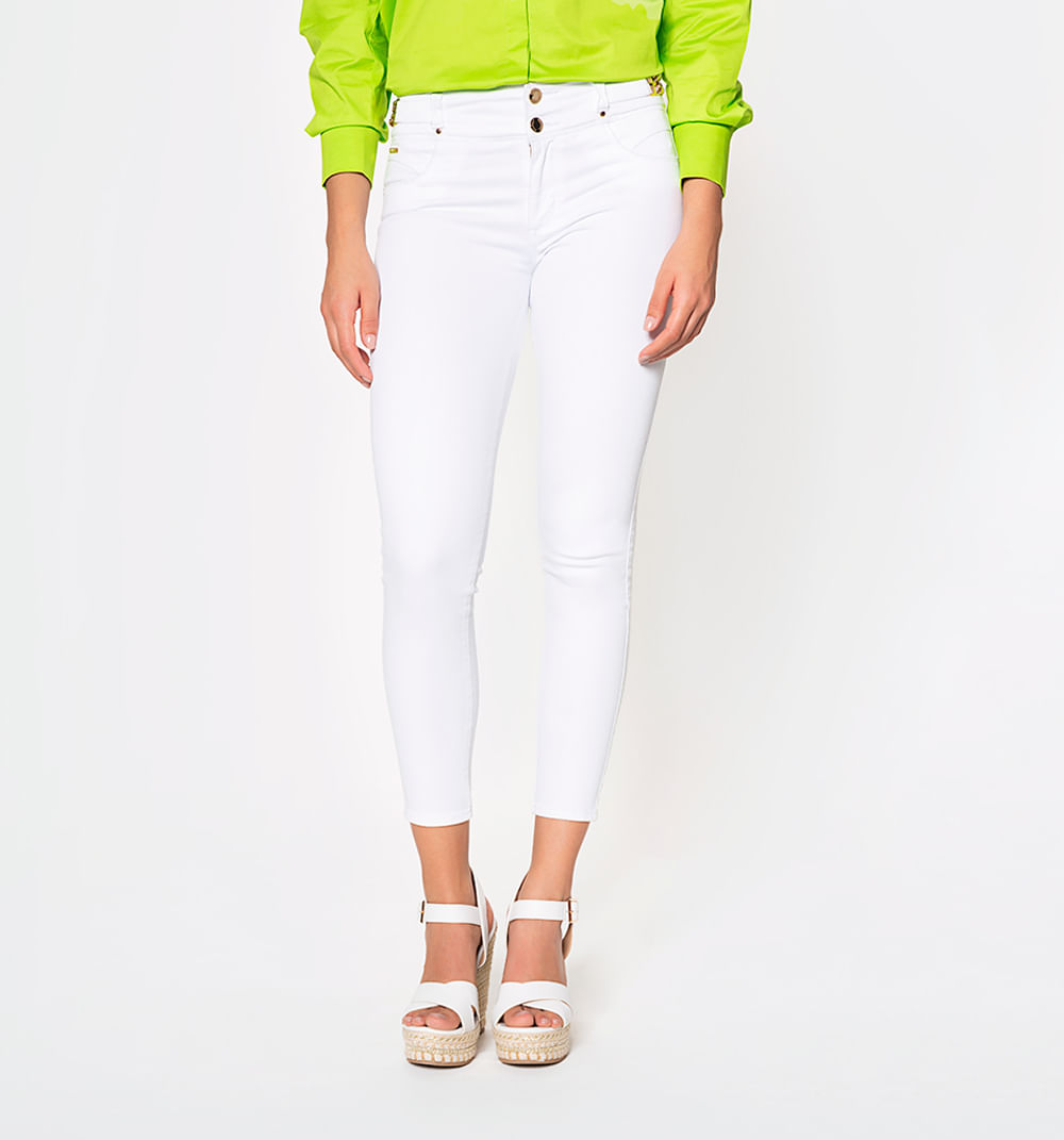 Jean Ultraslim Tiro Medio Tono Medio 2 B