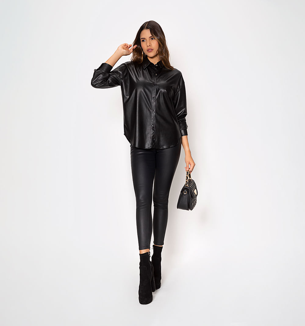 Blusa Camisera Manga Larga