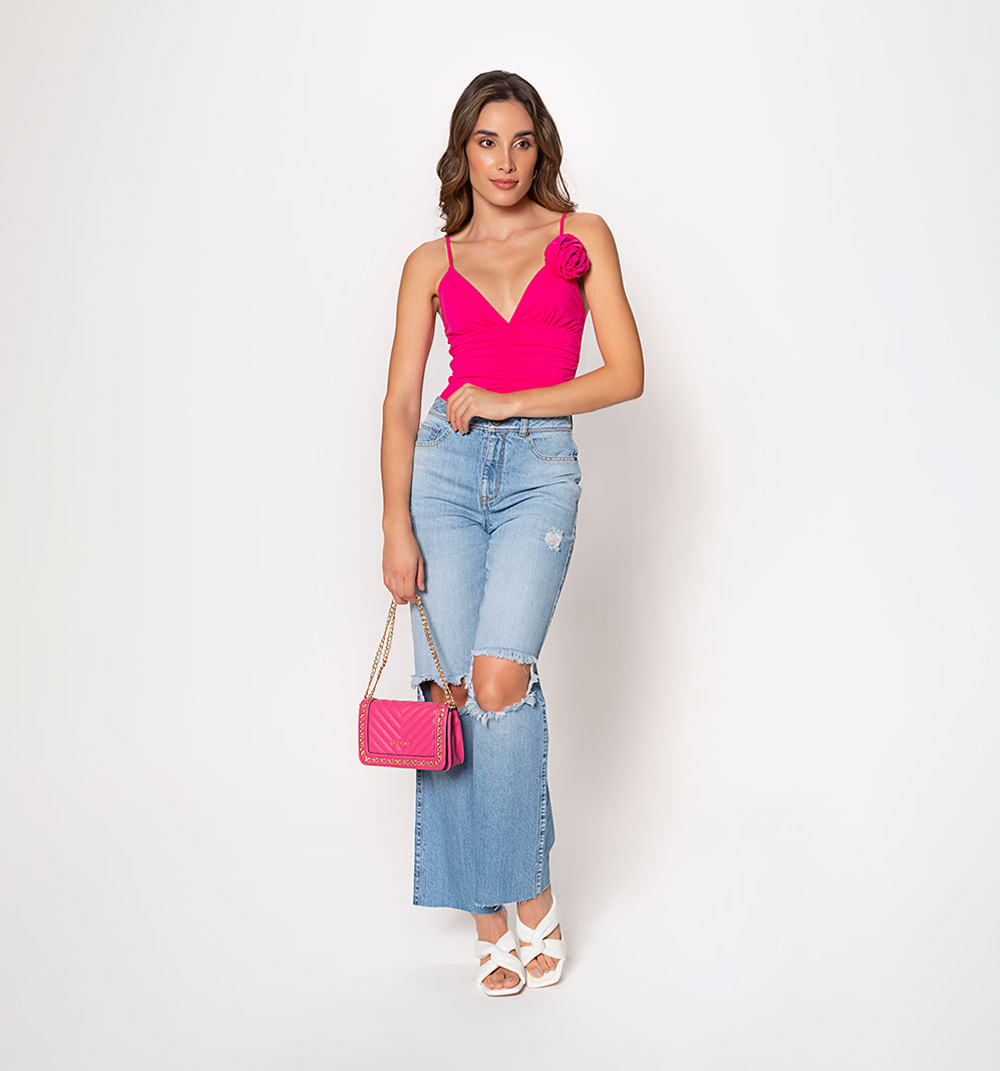 Body Con Rosa