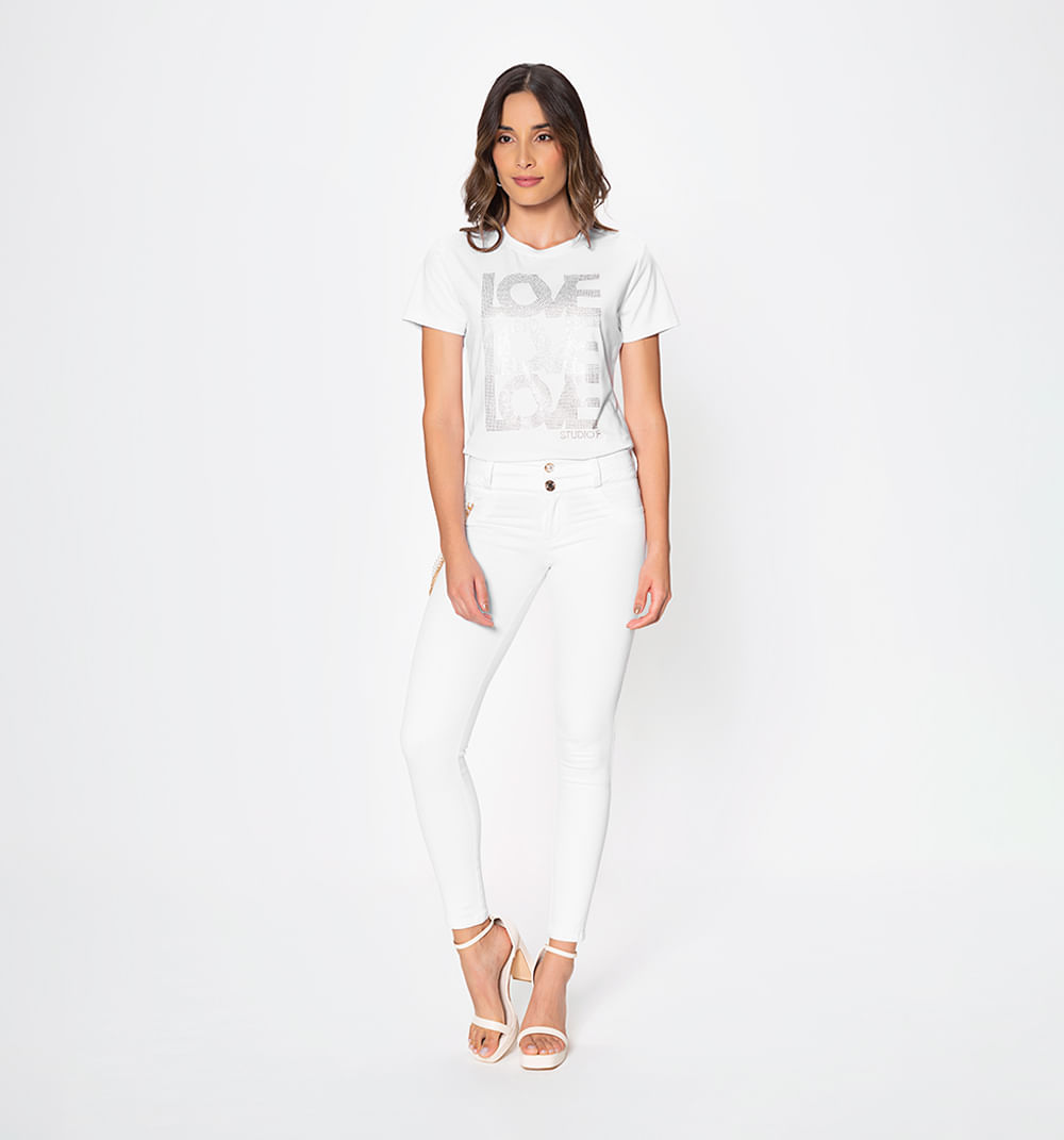 Jean Ultraslim Tiro Medio, Cinco Bolsill