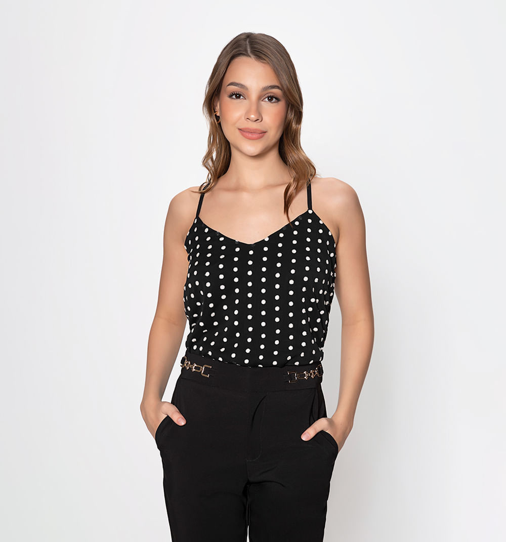 Blusa De Tiras