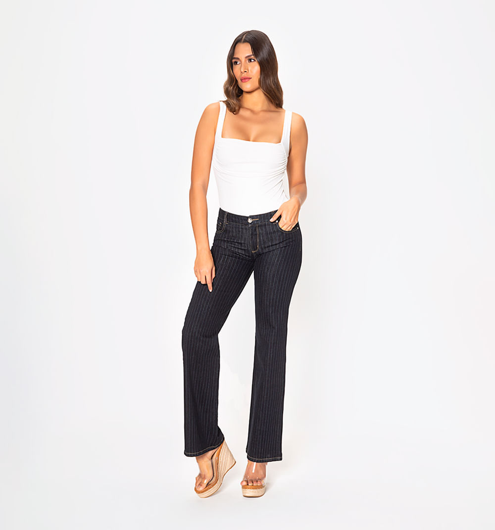 Jean Bota Recta, Cinco Bolsillos, Raya T