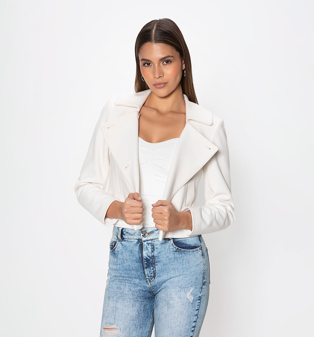 Chamarra Corta Cruzada