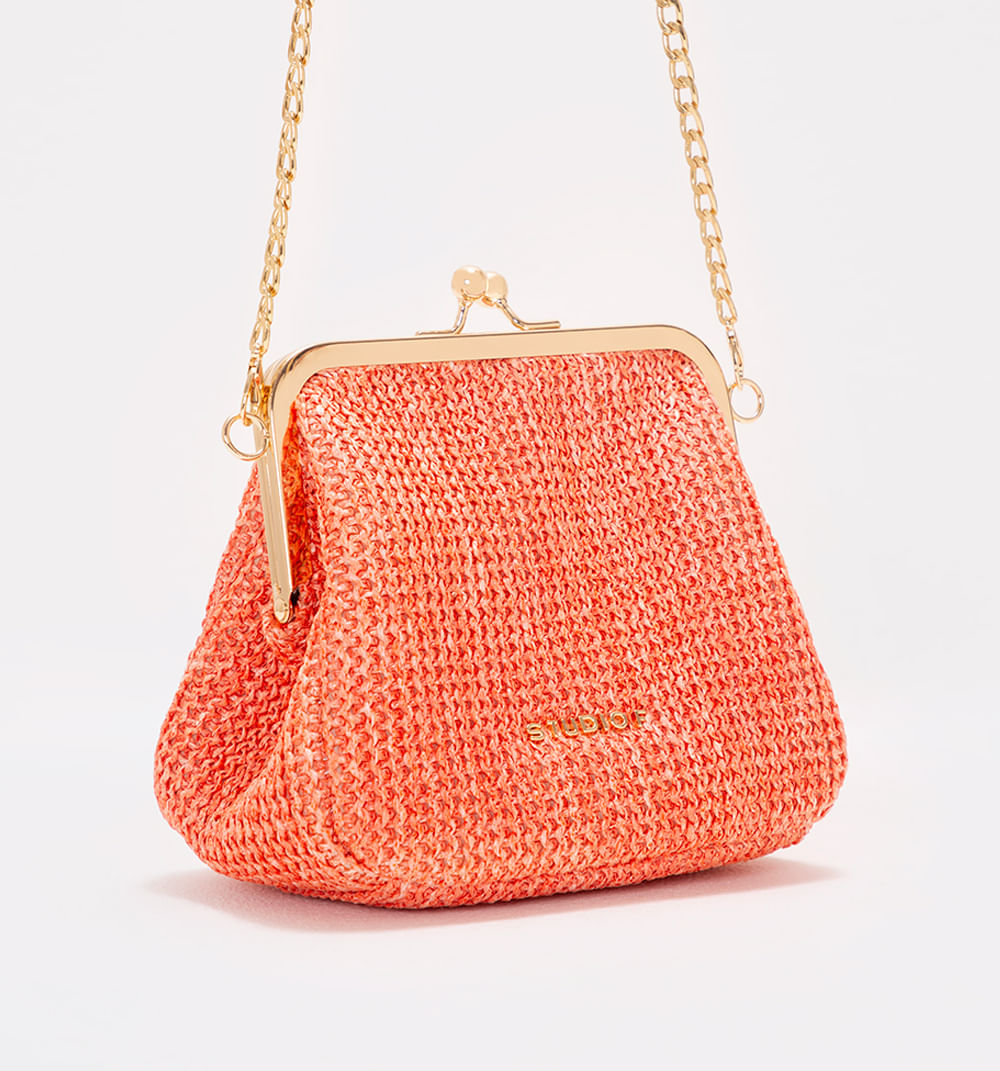 Bolso Manos Libre Tejido Natural