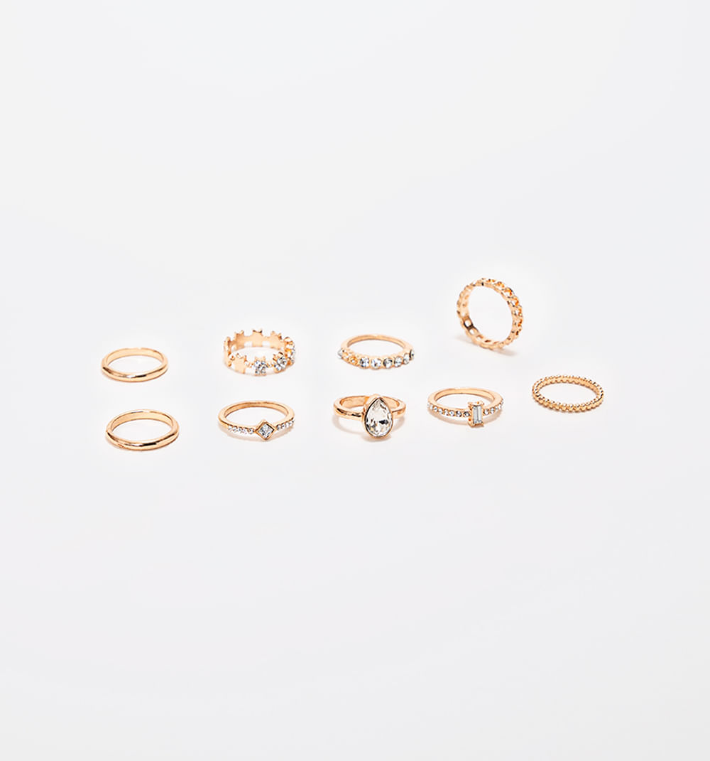 Anillo Set Cristales