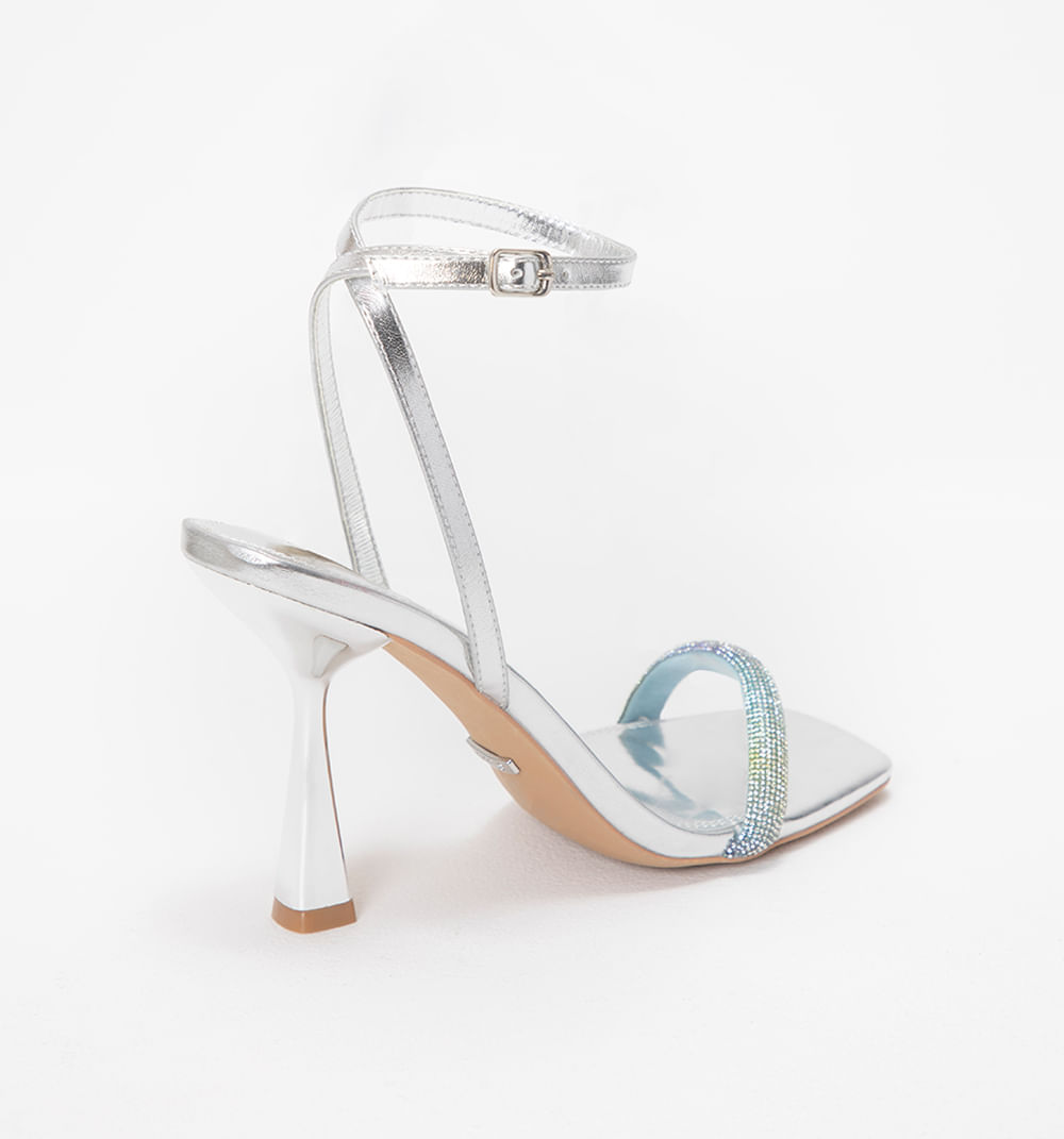 Sandalia Tacon Iridiscente