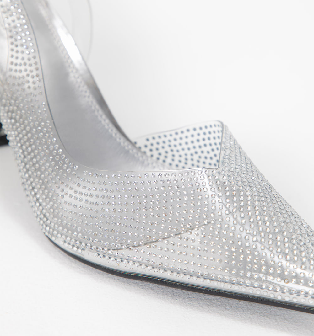 Stiletto En Vinilo Con Hotfix