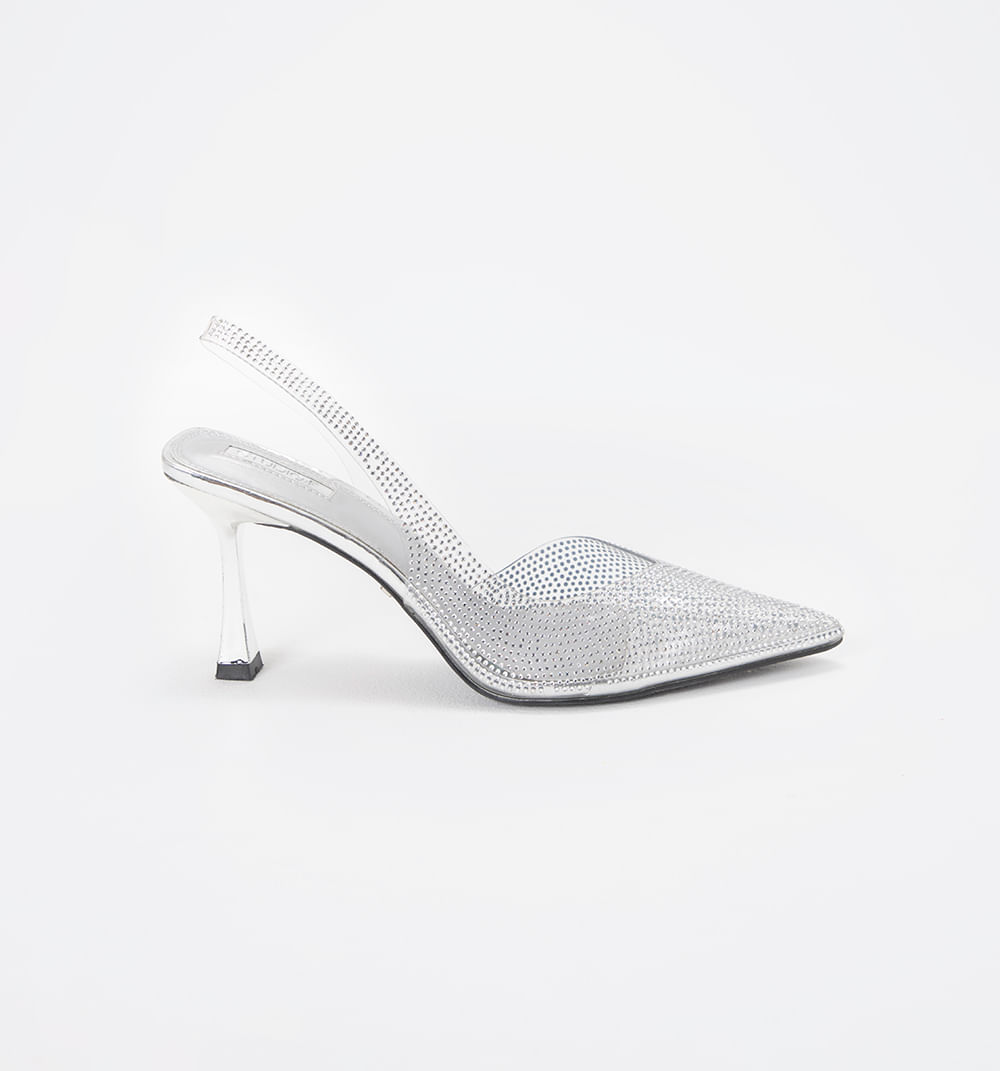 Stiletto En Vinilo Con Hotfix