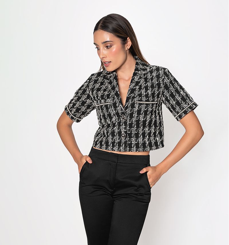 Blusa tipo blazer new arrivals