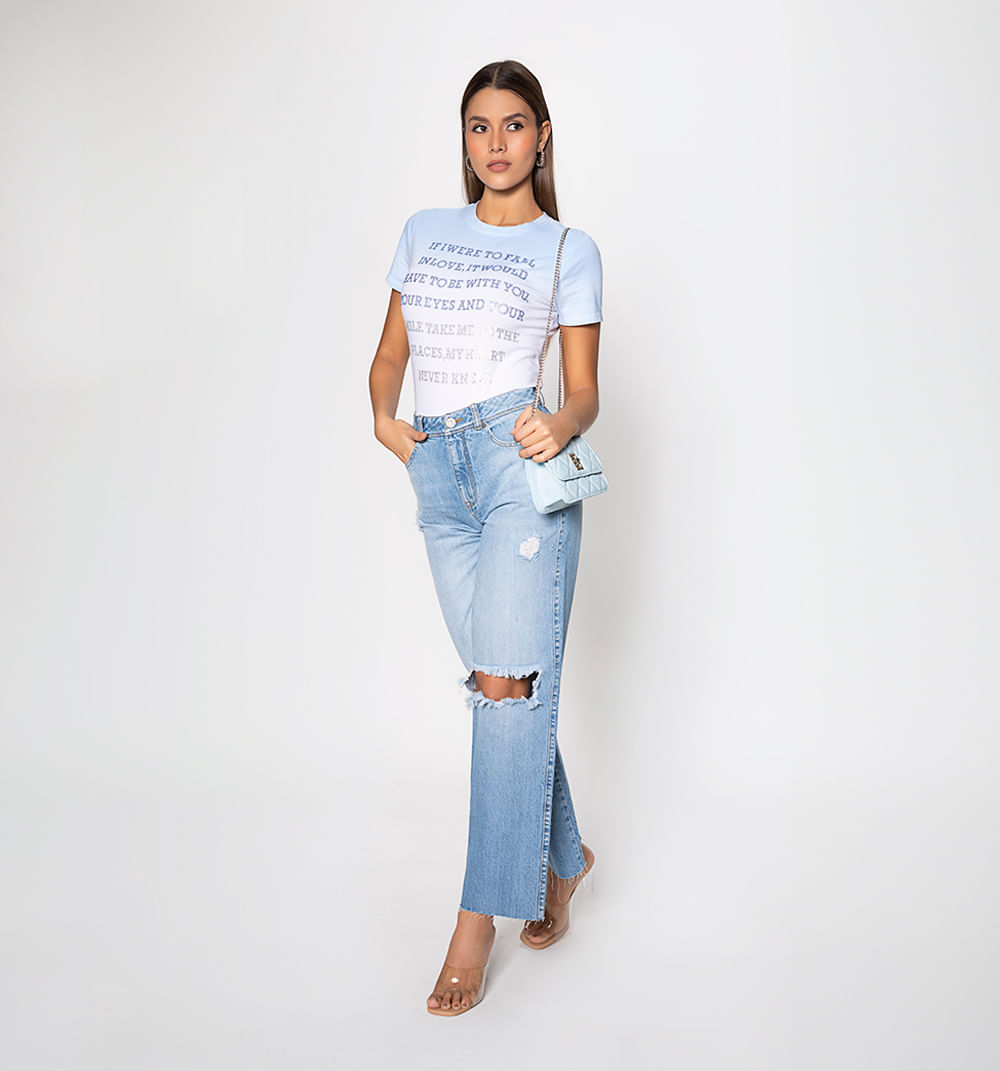 Camiseta Efecto Ombré